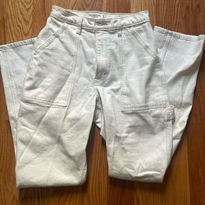 Abercrombie the 90s straight leg ultra high rise